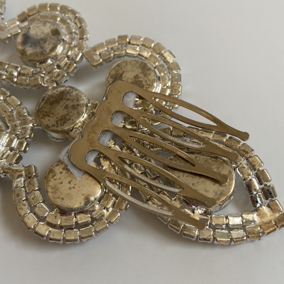 Silver Bridal Headpiece - Picture 4 of 4